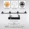 Ripoll Suspension, Boule lumineuse, Suspension Ambre, Clair, Fumé, 4 lumières