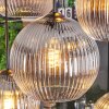 Koyoto Suspension, Boule lumineuse, Suspension Clair, Fumé, 8 lumières