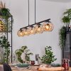 Ripoll Suspension, Boule lumineuse, Suspension Ambre, 5 lumières