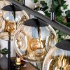 Ripoll Suspension, Boule lumineuse, Suspension Ambre, 5 lumières