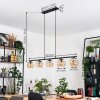 Ripoll Suspension, Boule lumineuse, Suspension Ambre, 5 lumières