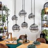 Koyoto Suspension, Boule lumineuse, Suspension Clair, Fumé, 6 lumières