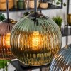 Koyoto Suspension, Boule lumineuse, Suspension Bleu, Vert, Cuivré, 6 lumières