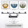 Koyoto Suspension, Boule lumineuse, Suspension Bleu, Or, Vert, Clair, 5 lumières