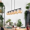 Koyoto Suspension, Boule lumineuse, Suspension Ambre, 5 lumières