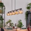 Koyoto Suspension, Boule lumineuse, Suspension Ambre, 5 lumières