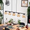 Koyoto Suspension, Boule lumineuse, Suspension Ambre, 5 lumières