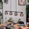 Ripoll Suspension, Boule lumineuse, Suspension Fumé, 4 lumières