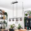 Ripoll Suspension, Boule lumineuse, Suspension Fumé, 4 lumières