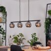 Ripoll Suspension, Boule lumineuse, Suspension Fumé, 4 lumières