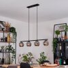 Ripoll Suspension, Boule lumineuse, Suspension Fumé, 4 lumières