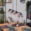 Ripoll Suspension, Boule lumineuse, Suspension Clair, Fumé, 4 lumières