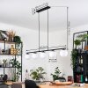 Gastor Suspension, Boule lumineuse, Suspension Blanc, 5 lumières