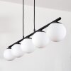 Gastor Suspension, Boule lumineuse, Suspension Blanc, 5 lumières