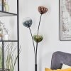 Gastor Boule lumineuse, Lampadaire Bleu, Vert, Clair, Cuivré, 3 lumières