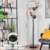 Koyoto Boule lumineuse, Lampadaire Ambre, Clair, Fumé, 5 lumières