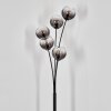 Koyoto Boule lumineuse, Lampadaire Clair, Fumé, 5 lumières