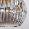 Ripoll Plafonnier, Boule lumineuse Écru, Noir, 3 lumières