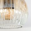 Ripoll Plafonnier, Boule lumineuse Écru, Noir, 3 lumières