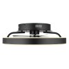 Conway Ventilateur de plafond lumineux Luminaires Globo Lighting LED Noir, 1 lumière, Télécommandes