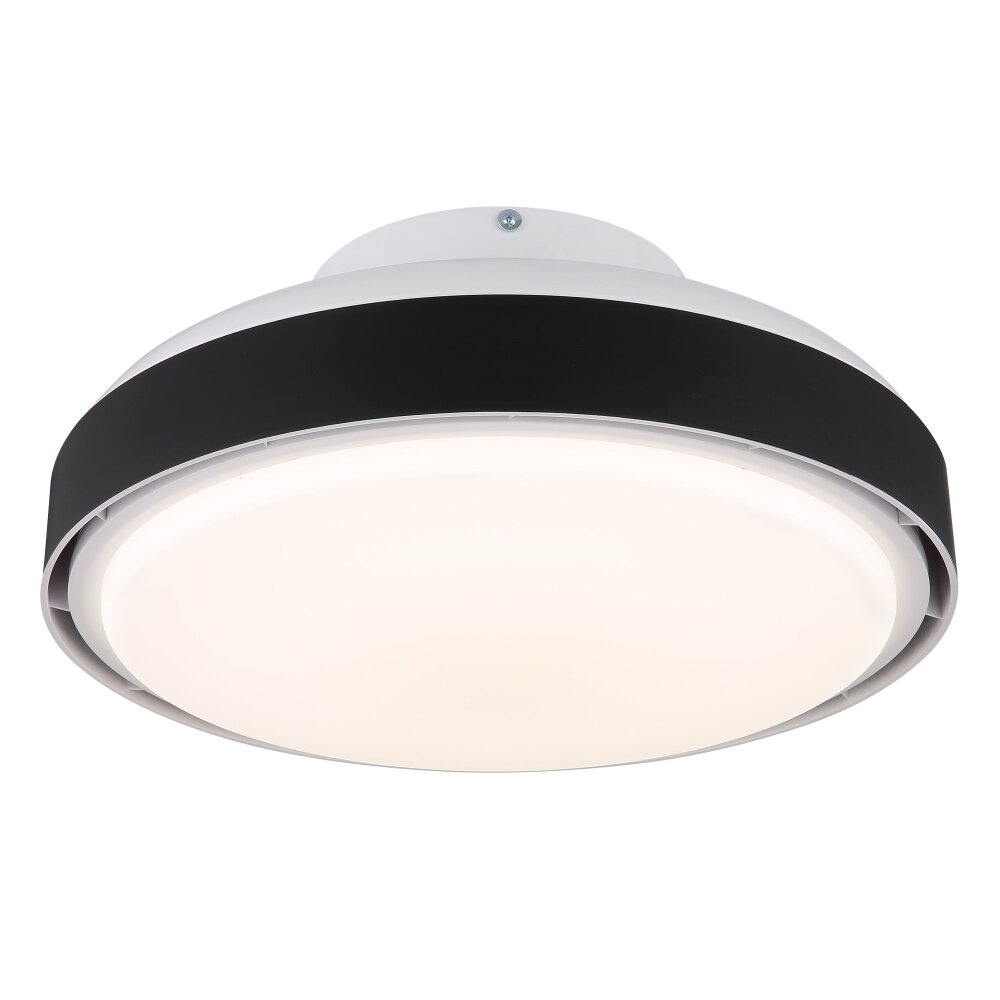 Carney Ventilateur de plafond lumineux Luminaires Globo Lighting LED Blanc, 1 lumière, Télécommandes main product photo