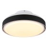 Carney Ventilateur de plafond lumineux Luminaires Globo Lighting LED Blanc, 1 lumière, Télécommandes