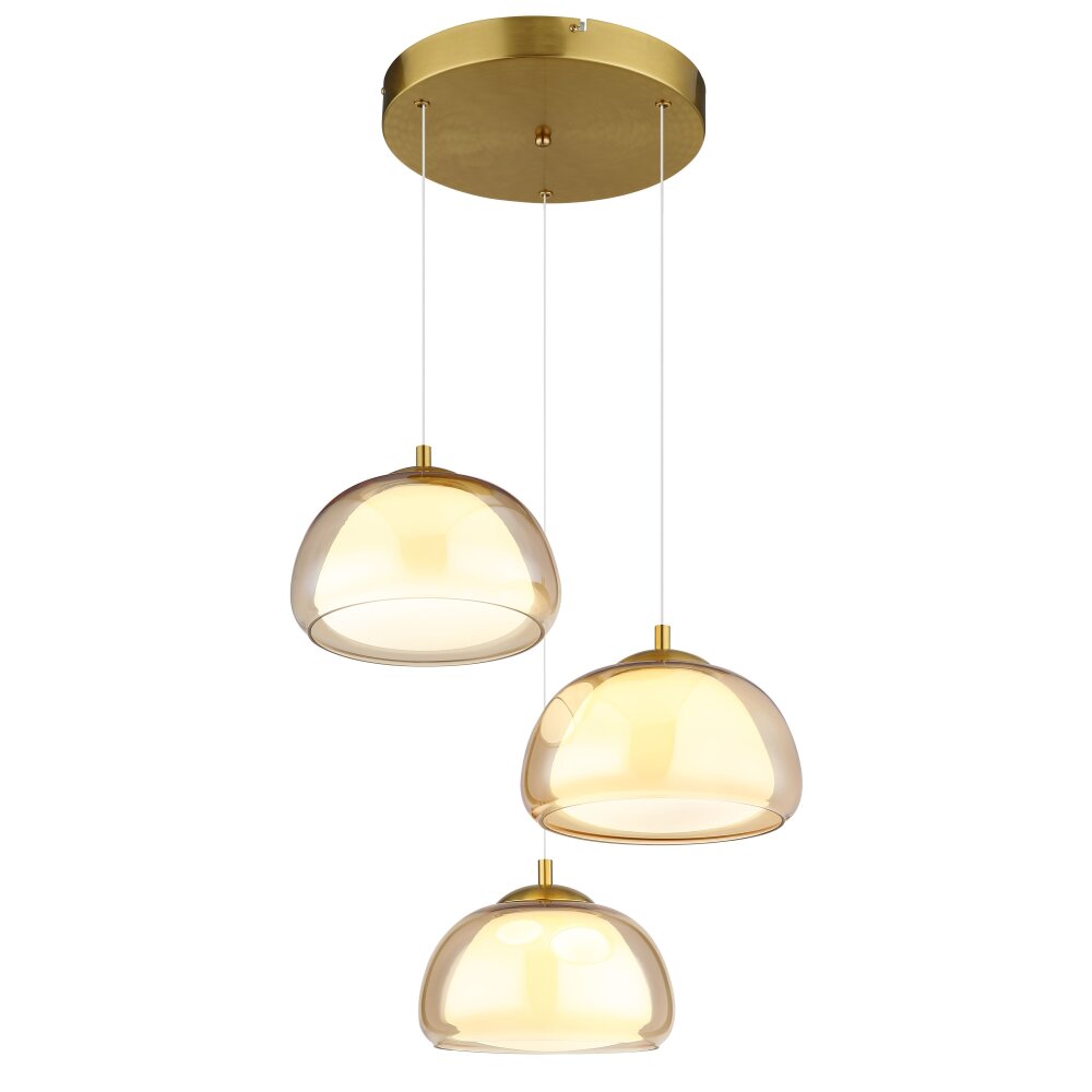 Avila Suspension Luminaires Globo Lighting LED Or, 1 lumière, Télécommandes main product photo