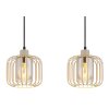 Alfred Suspension Luminaires Globo Lighting Sable, 4 lumières