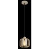 Alfred Suspension Luminaires Globo Lighting Sable, 1 lumière