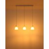 Massey Suspension Luminaires Globo Lighting Blanc, 3 lumières