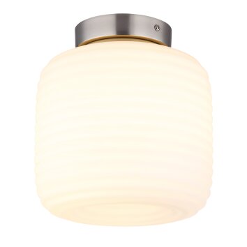 Kladora Plafonnier Luminaires Globo Lighting Nickel mat, 1 lumière