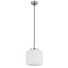 Kladora Suspension Luminaires Globo Lighting Nickel mat, 1 lumière