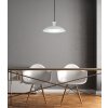 Rocha Suspension Luminaires Globo Lighting LED Blanc, 1 lumière