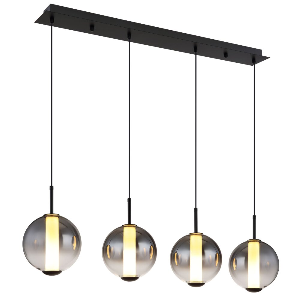 Lacy Suspension Luminaires Globo Lighting LED Noir, 1 lumière main product photo
