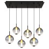 Lacy Suspension Luminaires Globo Lighting LED Noir, 1 lumière