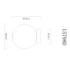 Lacy Plafonnier Luminaires Globo Lighting LED Noir, 1 lumière