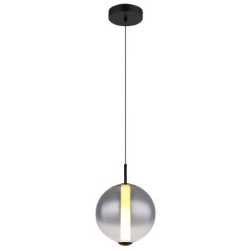 Lacy Suspension Luminaires Globo Lighting LED Noir, 1 lumière
