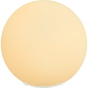 Balla Lampe à poser Luminaires Globo Lighting Nickel mat, 1 lumière