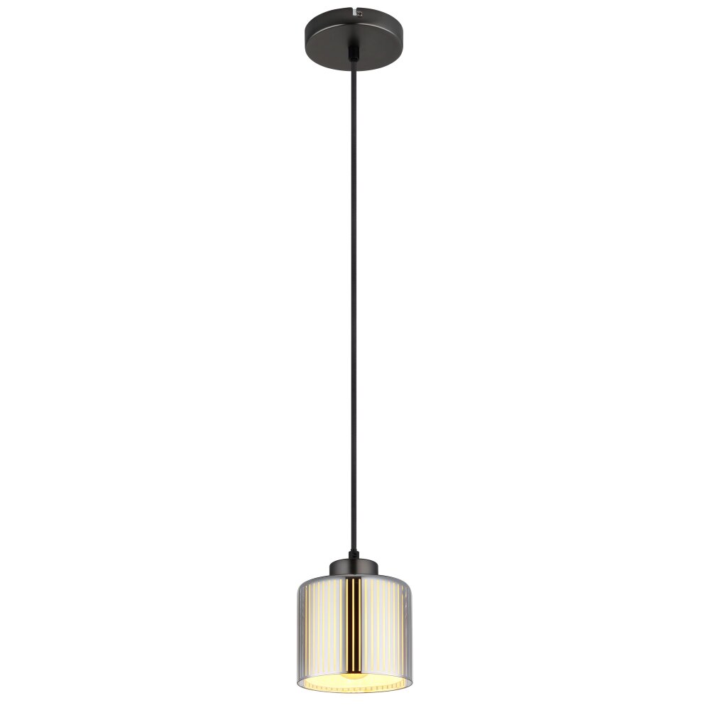 Felicia Suspension Luminaires Globo Lighting Noir, 1 lumière main product photo