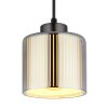 Felicia Suspension Luminaires Globo Lighting Noir, 1 lumière