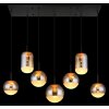 Severin Suspension Luminaires Globo Lighting LED Noir, 1 lumière