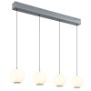 Simmons Suspension Luminaires Globo Lighting LED Gris, 1 lumière