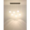 Simmons Suspension Luminaires Globo Lighting LED Gris, 1 lumière