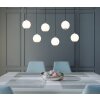 Simmons Suspension Luminaires Globo Lighting LED Gris, 1 lumière