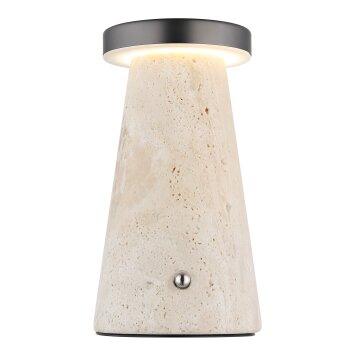 Adina Lampe à poser Luminaires Globo Lighting LED Gris, 1 lumière