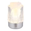 Lizzy Lampe à poser Luminaires Globo Lighting LED Argenté, 1 lumière