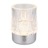 Lizzy Lampe à poser Luminaires Globo Lighting LED Argenté, 1 lumière