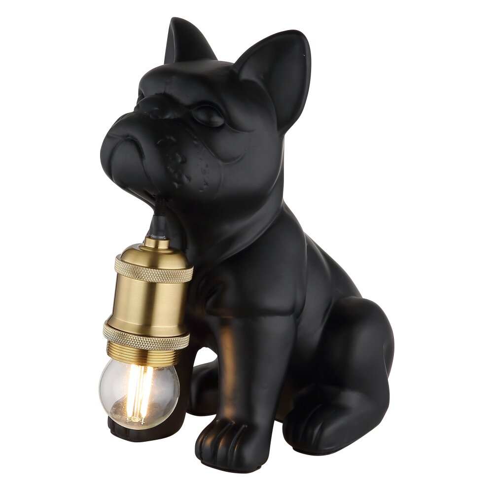 Dogo Lampe à poser Luminaires Globo Lighting Noir, 1 lumière main product photo