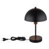 Style champignon  Atoma Lampe à poser Luminaires Globo Lighting Noir, 1 lumière
