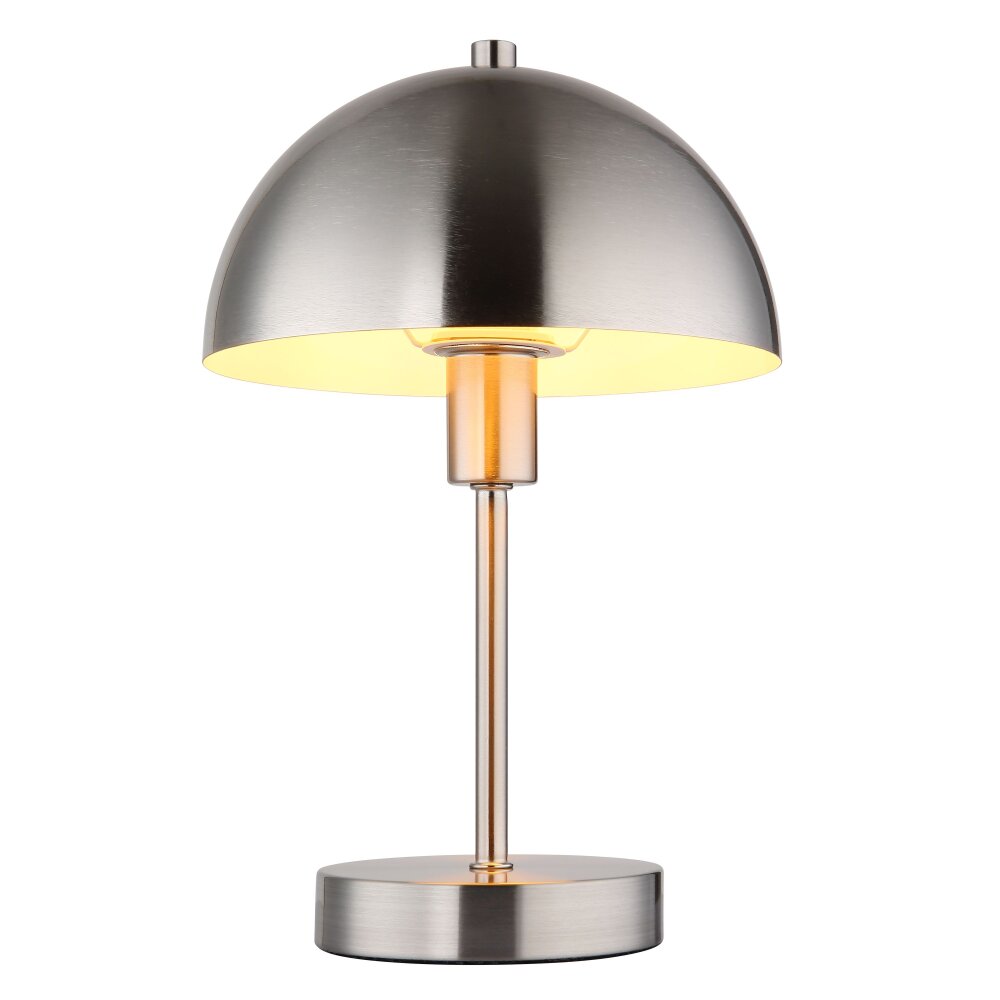 Lampe Champignon Atoma Lampe à poser Luminaires Globo Lighting Nickel mat, 1 lumière main product photo